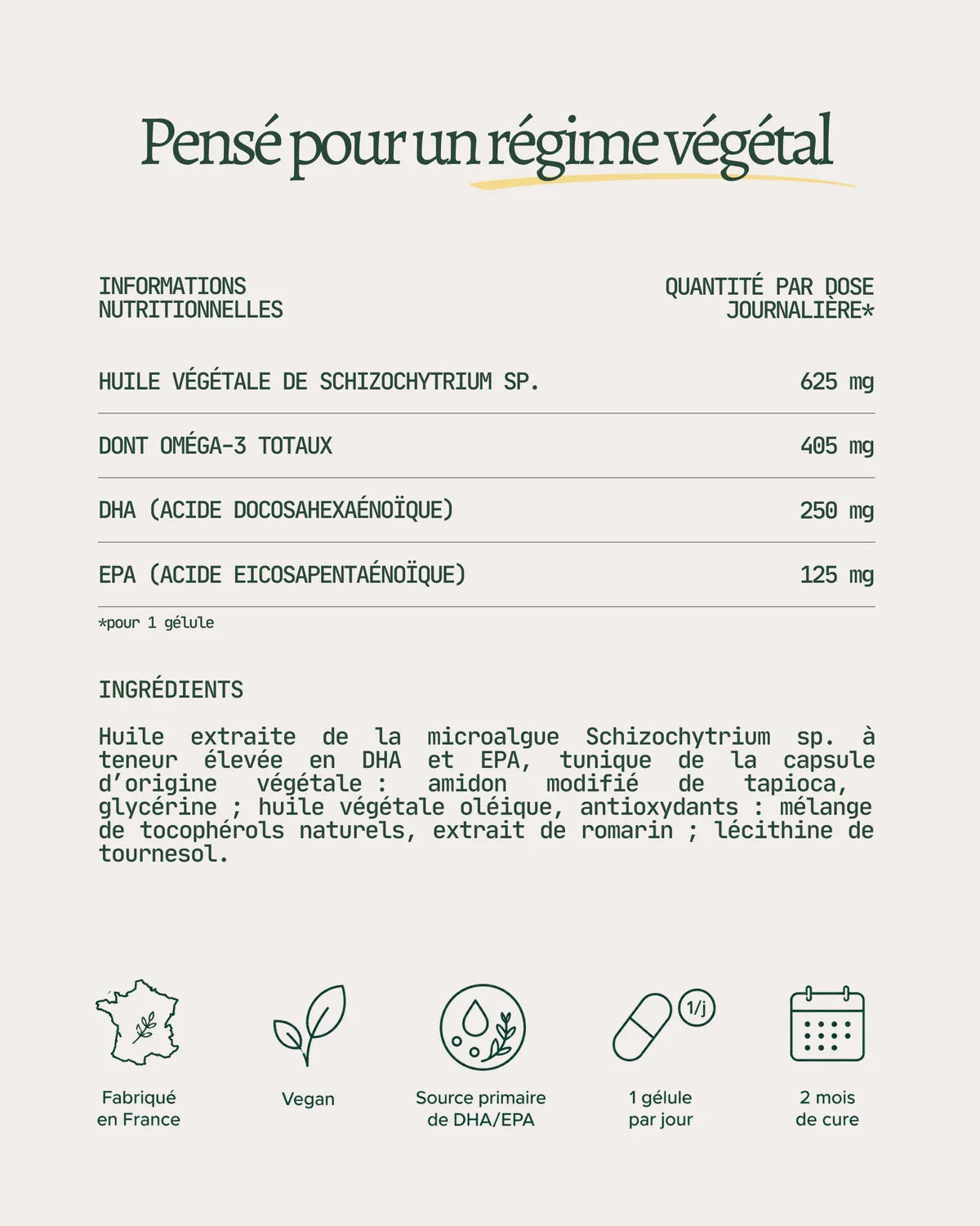 Oméga-3 végétal
